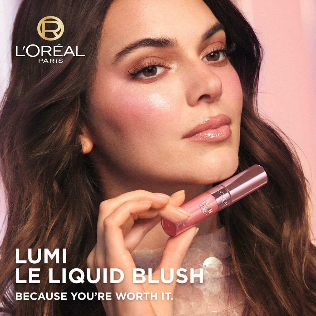 L'Oreal Lumi Le Liquid Blush for a radiant look, enhancing beauty with a 11 ml liquid formula in a stylish packaging.