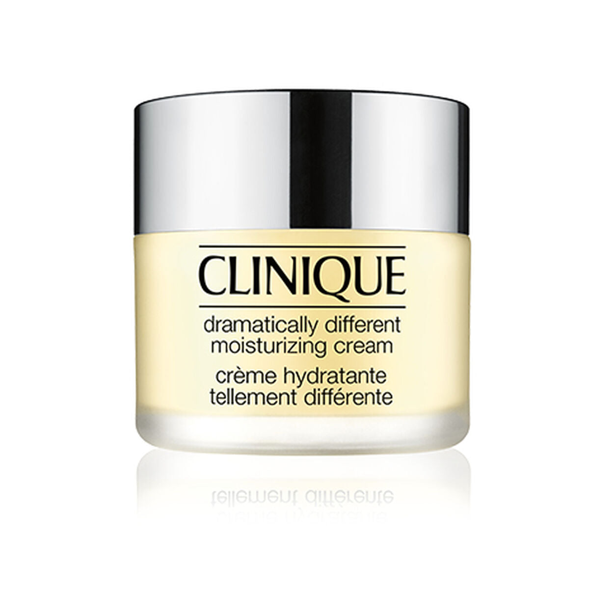 Crème Hydratante pour le Visage Clinique Dramatically Different 50 ml en pot élégant, idéal pour hydrater la peau.