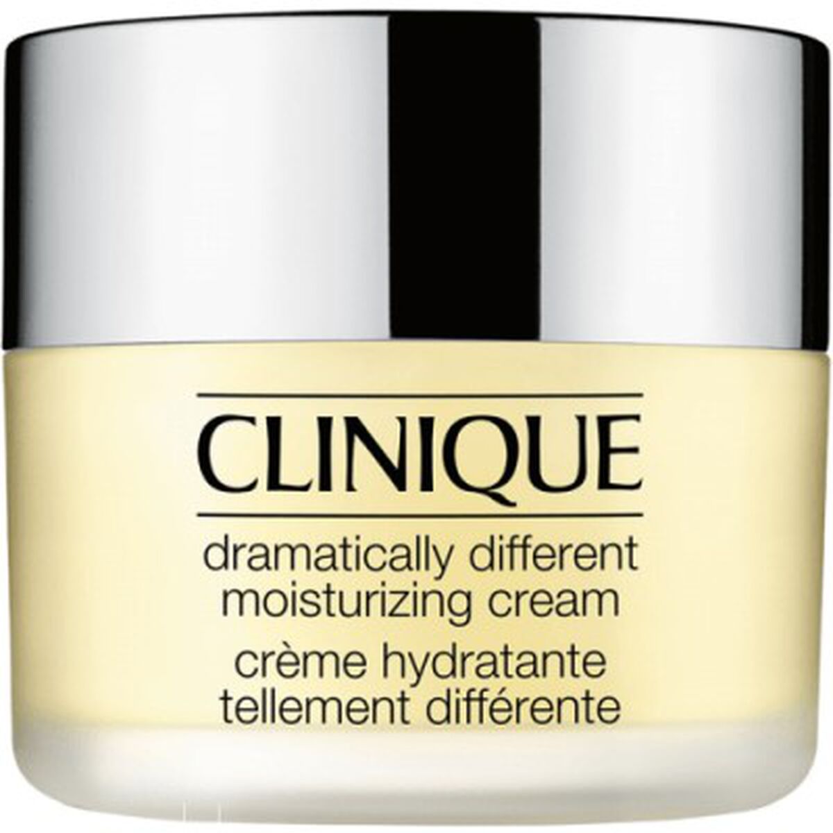 Crème hydratante Clinique Dramatically Different 50 ml en pot, idéale pour une peau nourrie et éclatante.
