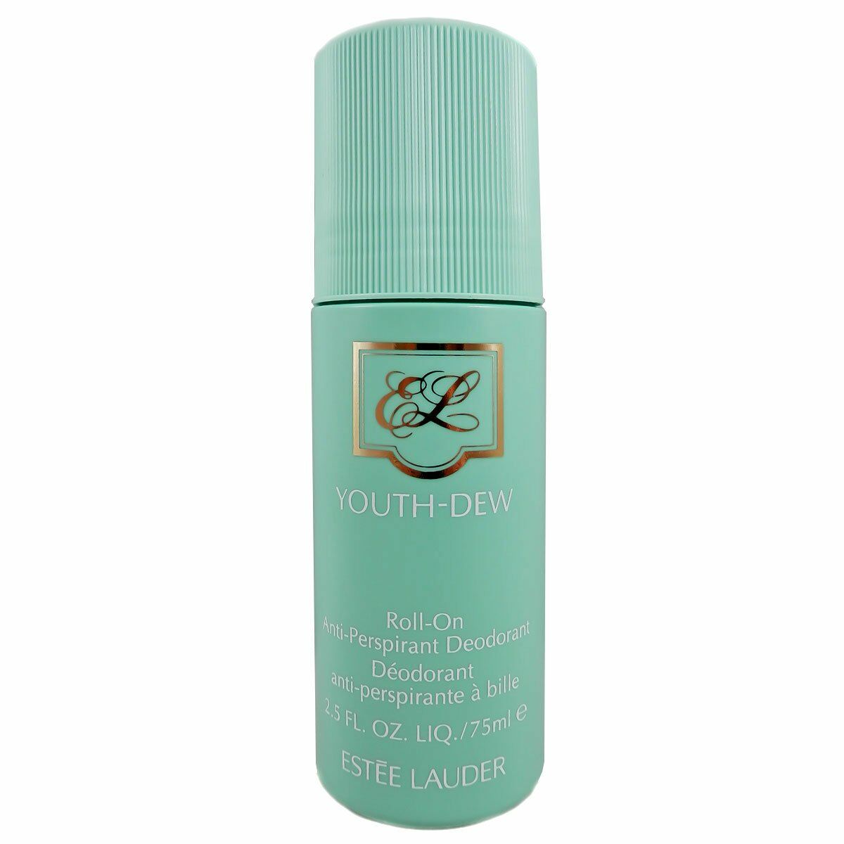 Estee Lauder Youth Dew Roll-On Deodorant 75 ml, anti-perspirant for women, soothing and fresh scent, perfect for all skin types.