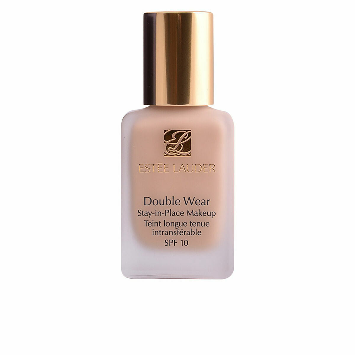 Flacon de base de maquillage Estee Lauder Double Wear Stay-in-Place avec SPF 10, 30 ml, teinte 1N1 Ivory Nude.