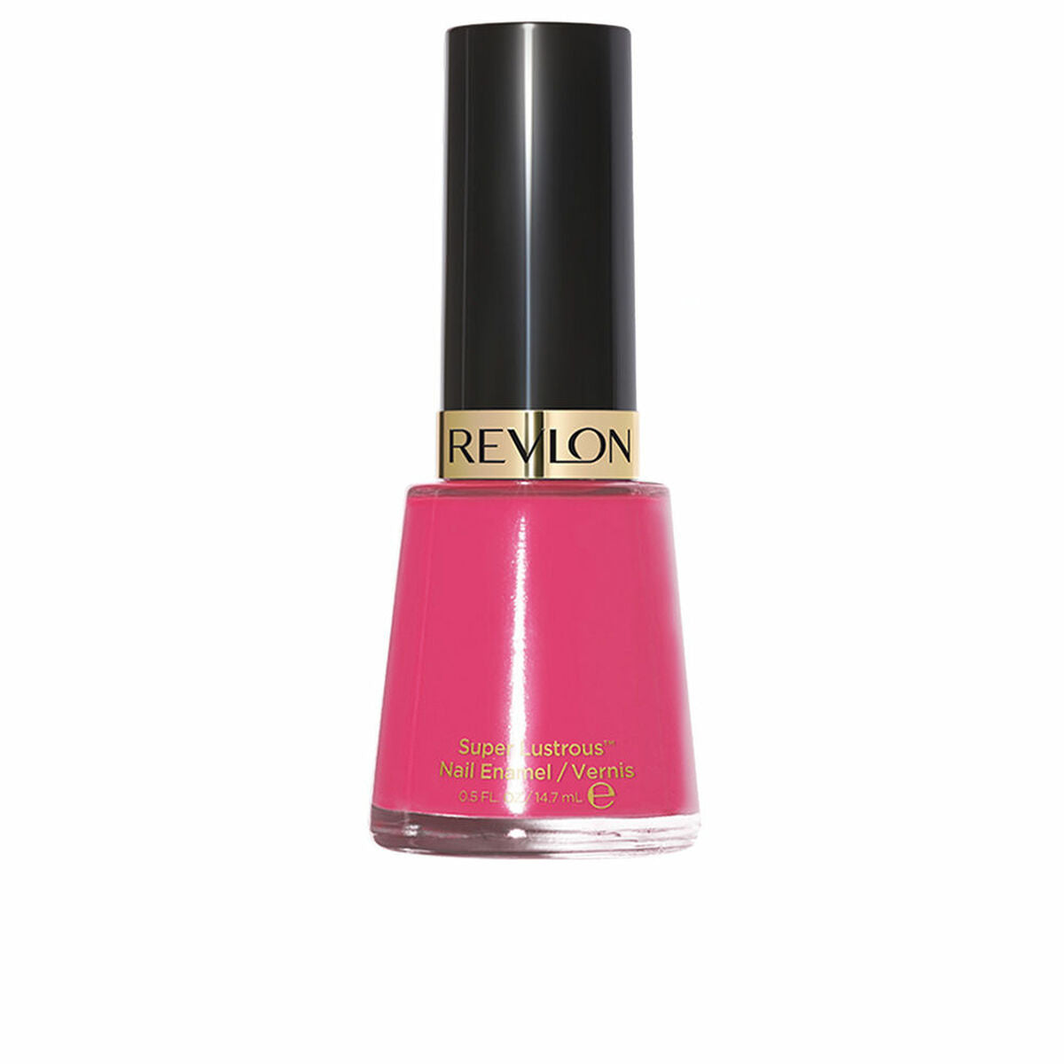 Revlon Super Lustrous Nail Enamel Nº 290 Optimistic pink nail polish bottle 14.7 ml, perfect for vibrant nail looks.