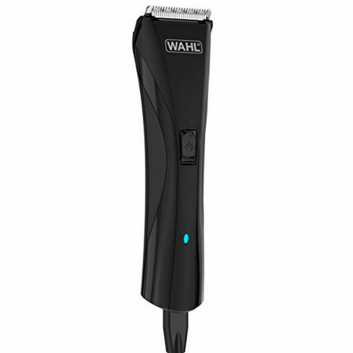 Tondeuse Wahl 9699-1016, tondeuse à cheveux noire avec lames auto-affûtées et réglage de longueur.