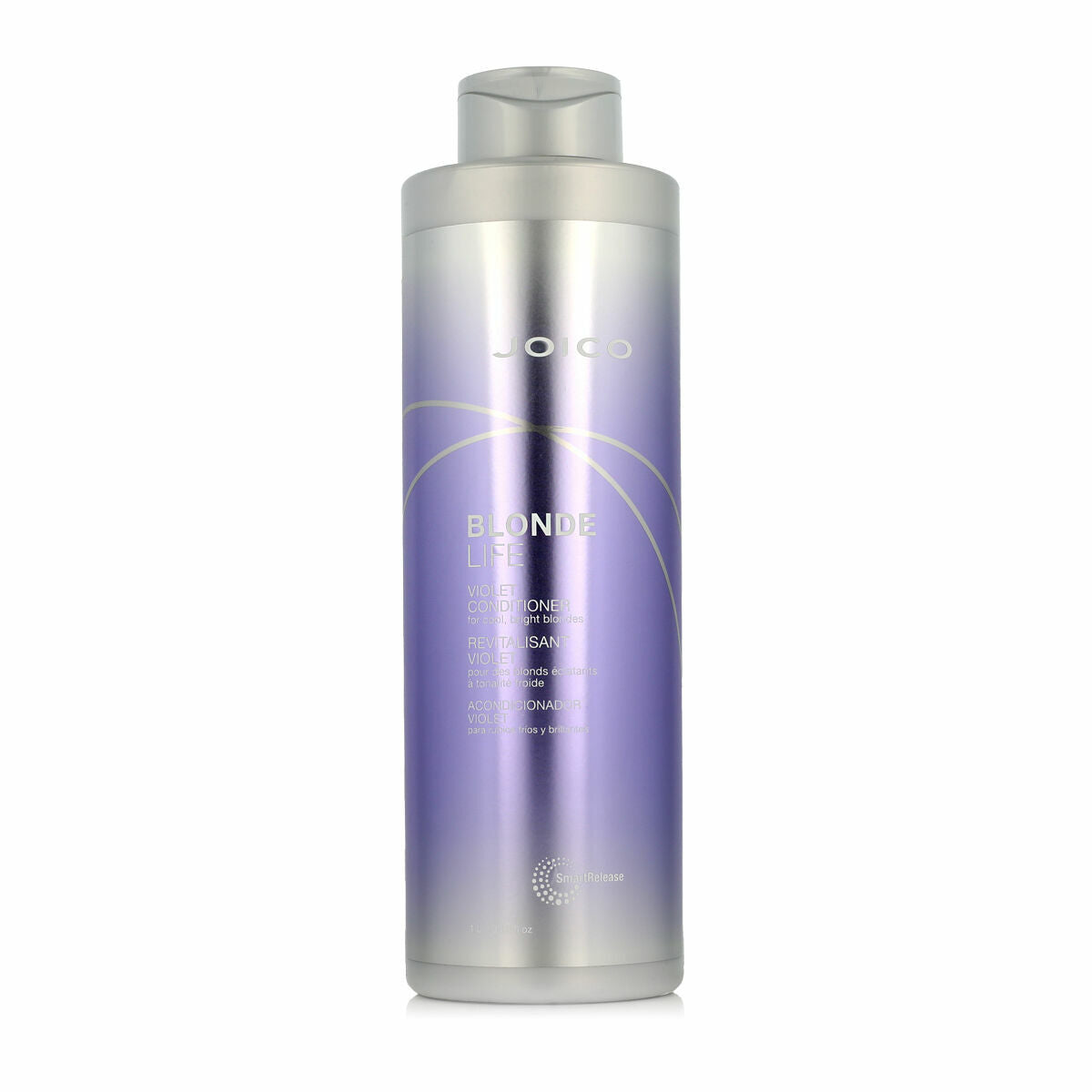 Après-shampooing Joico BLONDE LIFE 1 L pour cheveux blonds, formule unisexe avec ingrédients hydratants.