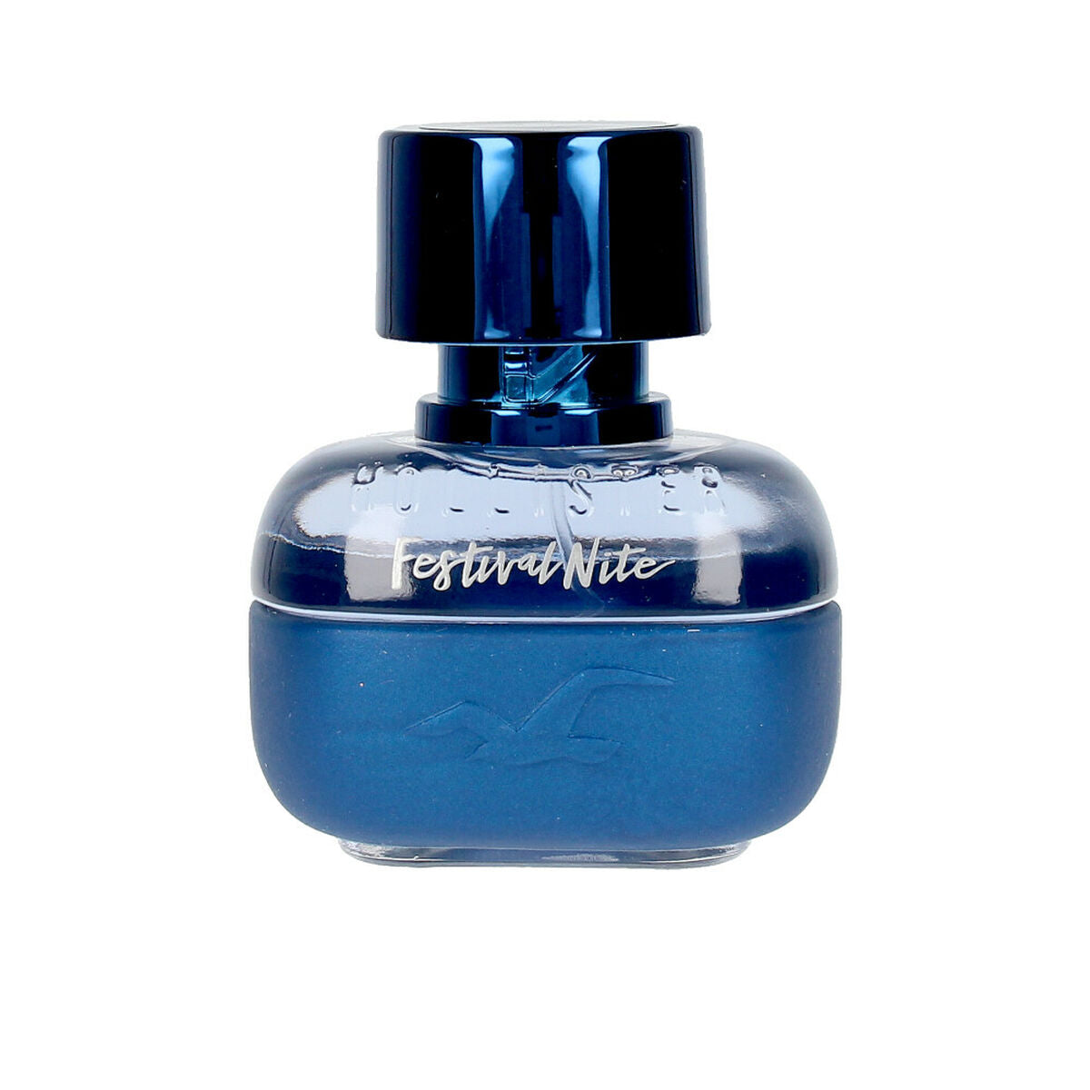 Eau de Toilette Parfum Homme Festival Nite For Him Hollister, flacon bleu élégant, 100% authentique.