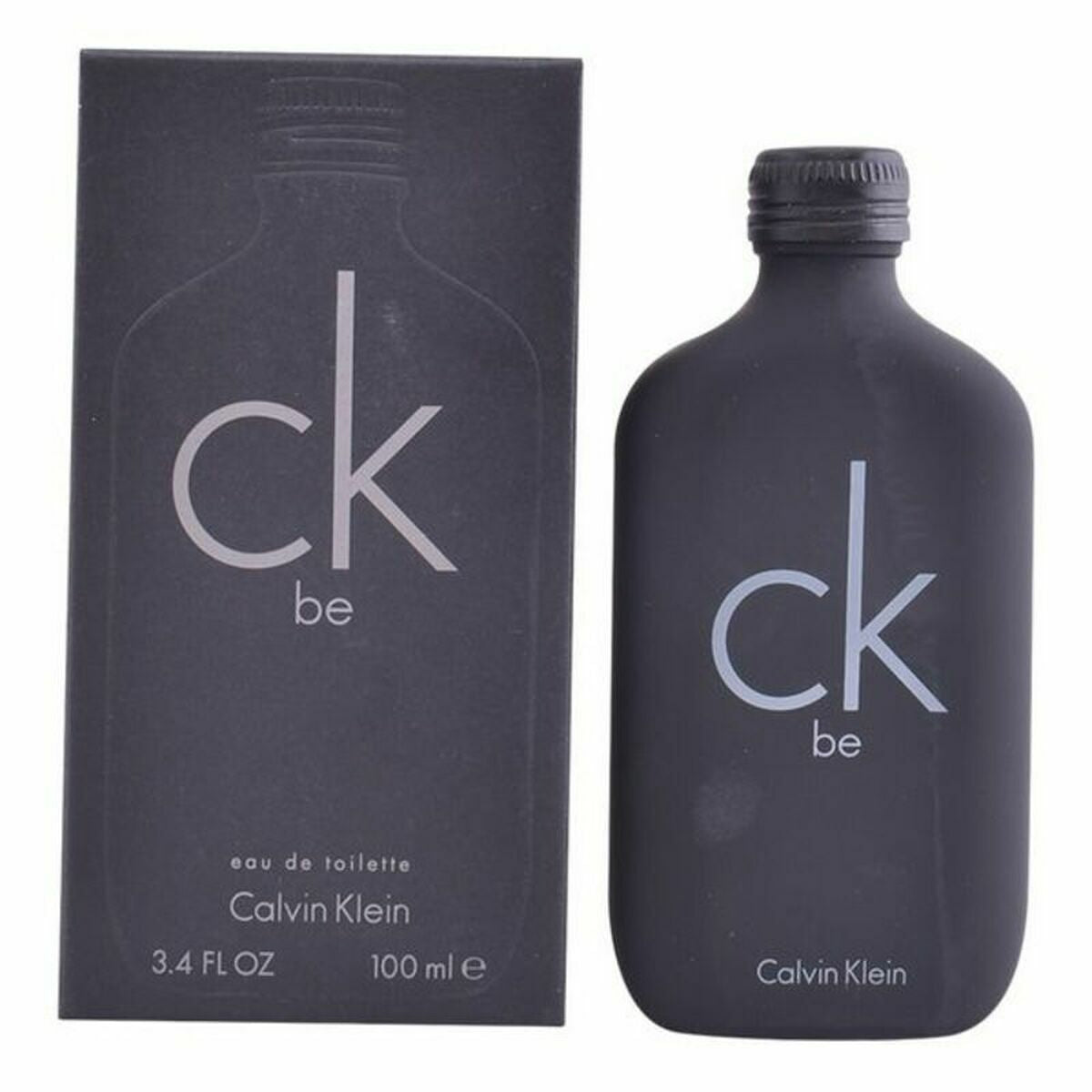 Calvin Klein CK Be 100 ml EDT unisexe, flacon noir élégant avec boîte, parfum authentique.