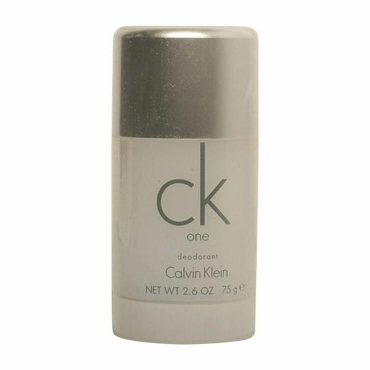 Déodorant en stick Calvin Klein ck one, unisex, 75g, soin du corps, élégant et de qualité.