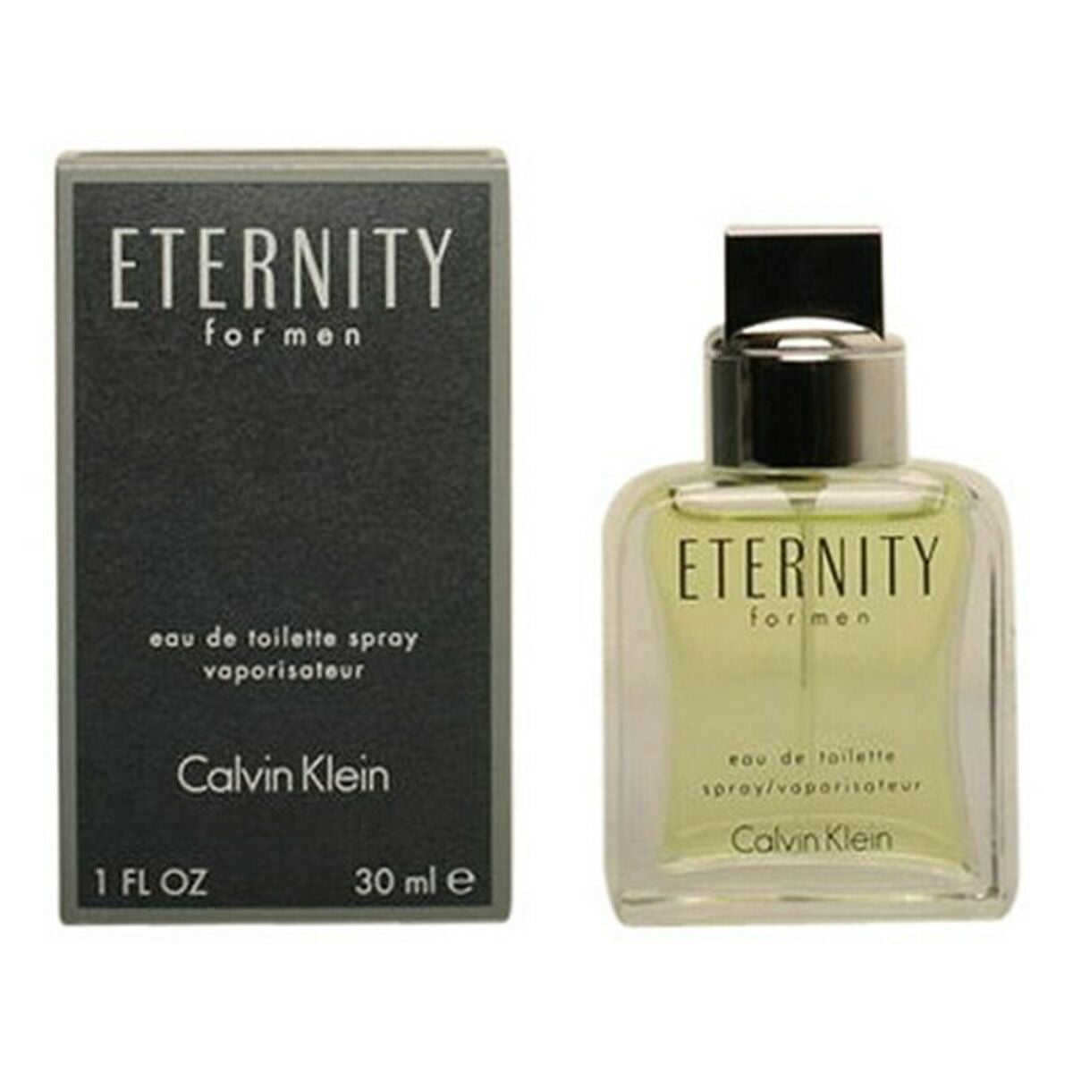 Calvin Klein Eternity for Men EDT 30ml bottle and box, authentic men's fragrance, perfect for everyday wear.