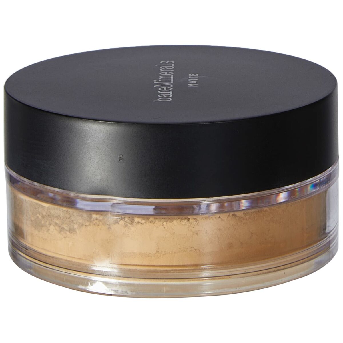 Correcteur facial Shine Inline Matte Nº 13-Golden Beige SPF 15, 6g, en pot transparent avec couvercle noir.