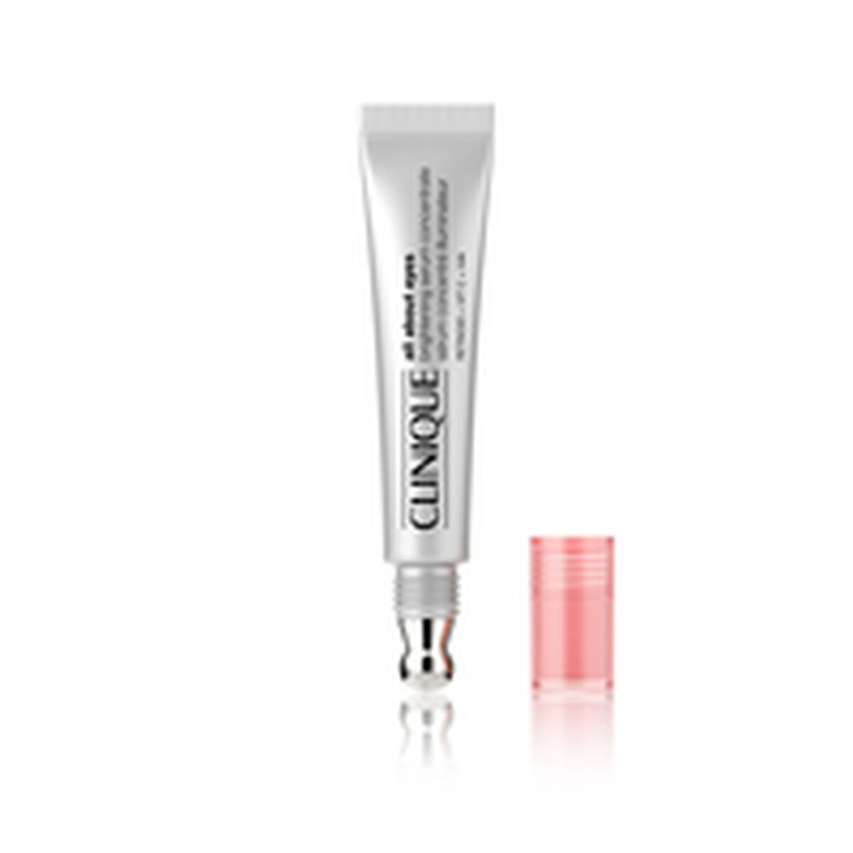 Sérum éclairant Clinique ALL ABOUT EYES 10 ml avec applicateur, idéal pour un teint lumineux et radieux.
