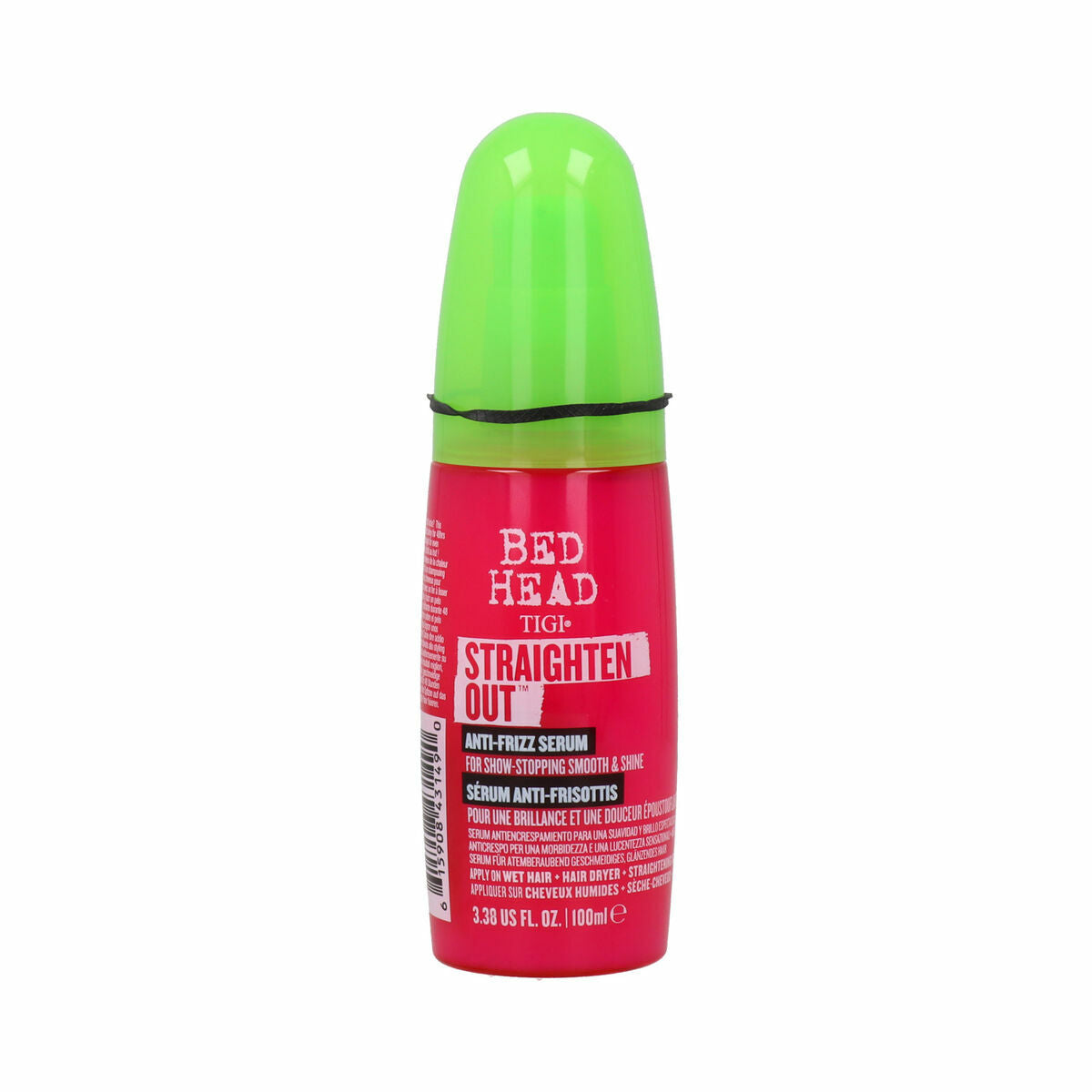 Sérum Tigi Straighten Out 100 ml pour cheveux, anti-frizz, adoucissant, pour tous types de cheveux.