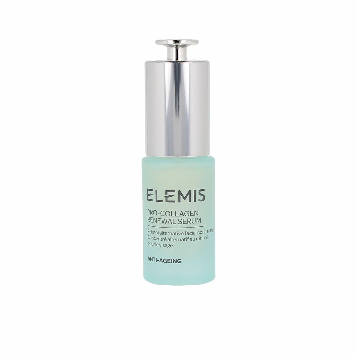 Sérum visage Elemis Collagen 15 ml, soin anti-âge, texture légère, convient à tous types de peau, utilisation jour et nuit.