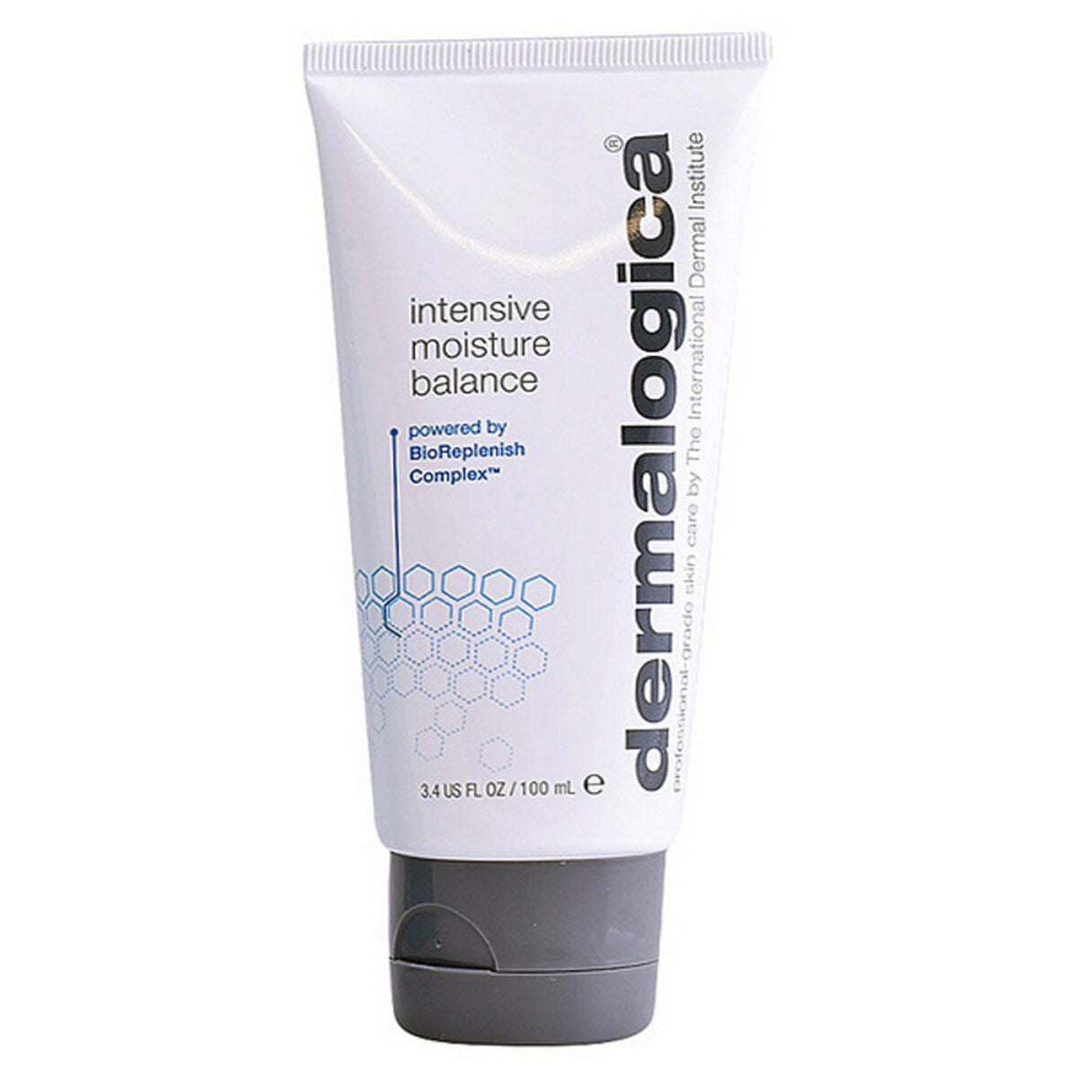 Dermalogica Intensive Moisture Balance cream in a 100 ml tube, designed for deep hydration and skin wellness.