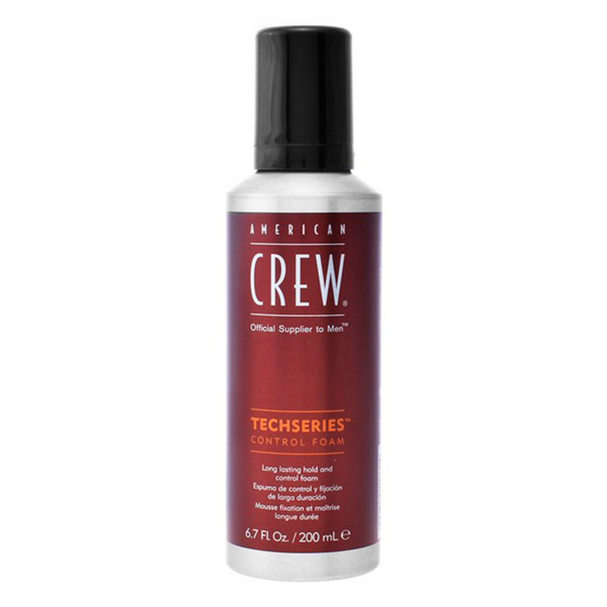 Mousse Modulable American Crew Tech Series Control 200 ml for styling and hold, perfect for men's hair.