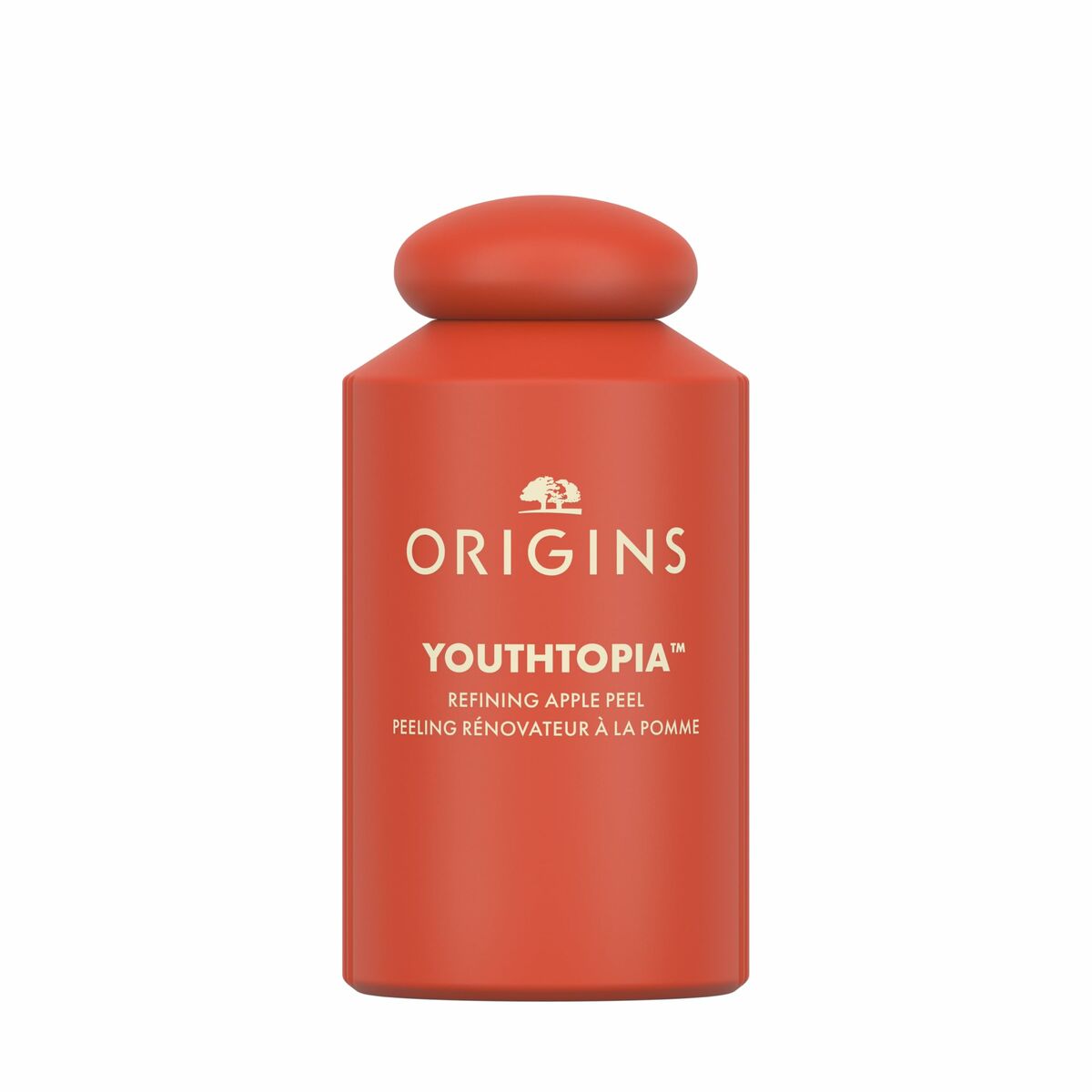 Tonique Exfoliant Origins YOUTHTOPIA 100 ml pour une peau éclatante, vegan et à base d'ingrédients naturels.