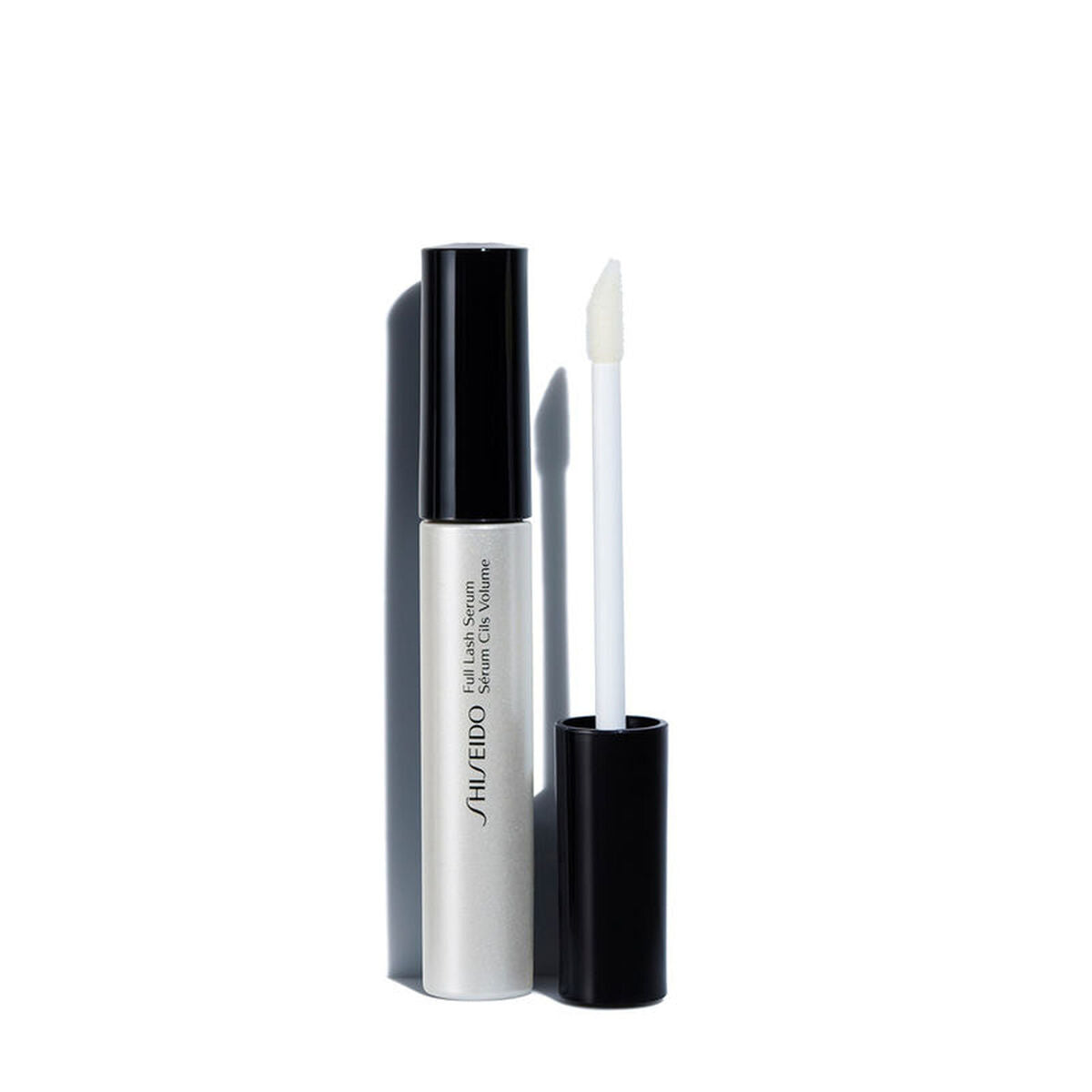 Shiseido Full Lash Serum, 6 ml eyelash conditioner with a wand applicator for enhancing beauty.