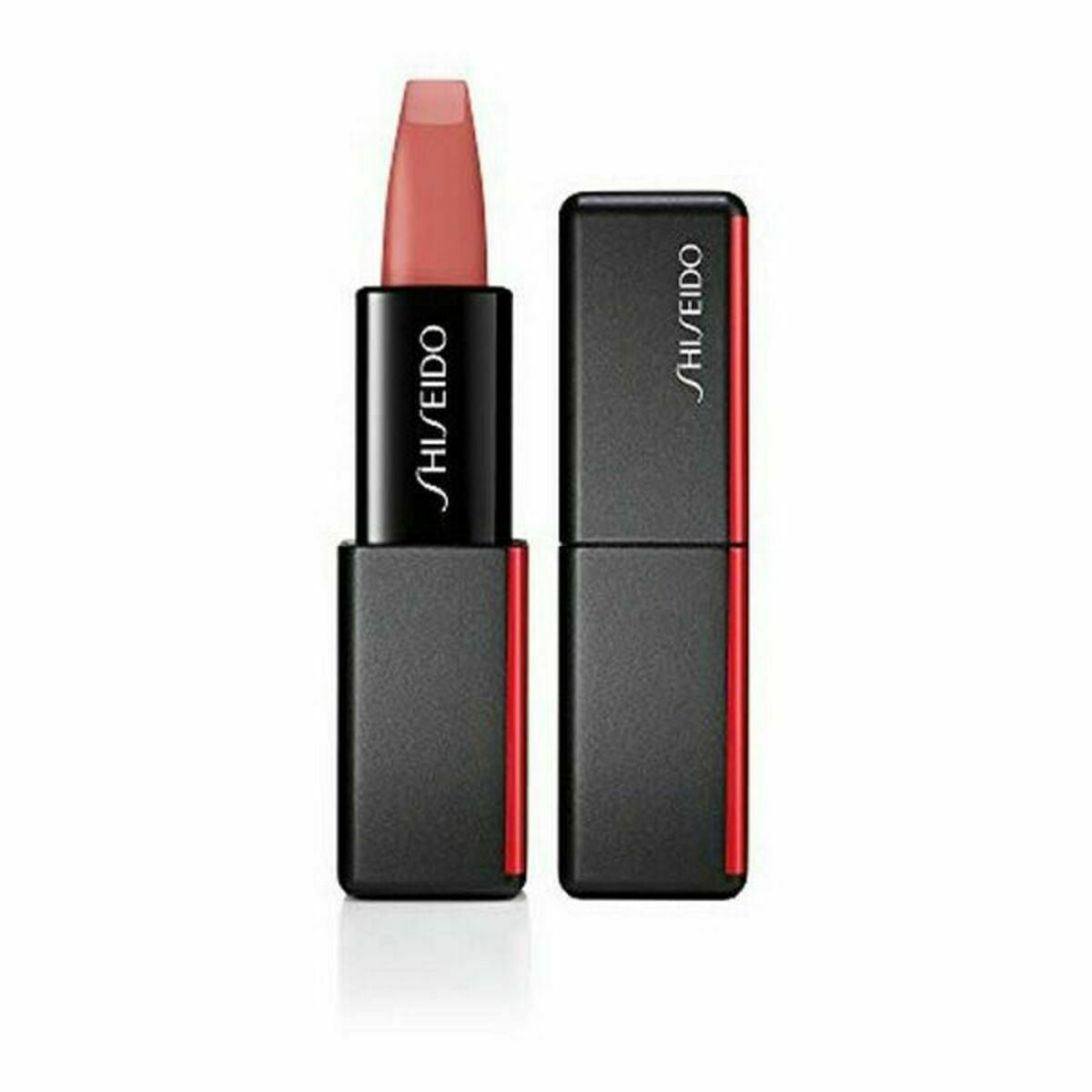 Rouge à lèvres Modernmatte Shiseido 57305 Blanc Noir avec étui noir et rouge, 4 g, idéal pour une touche de sex-appeal.