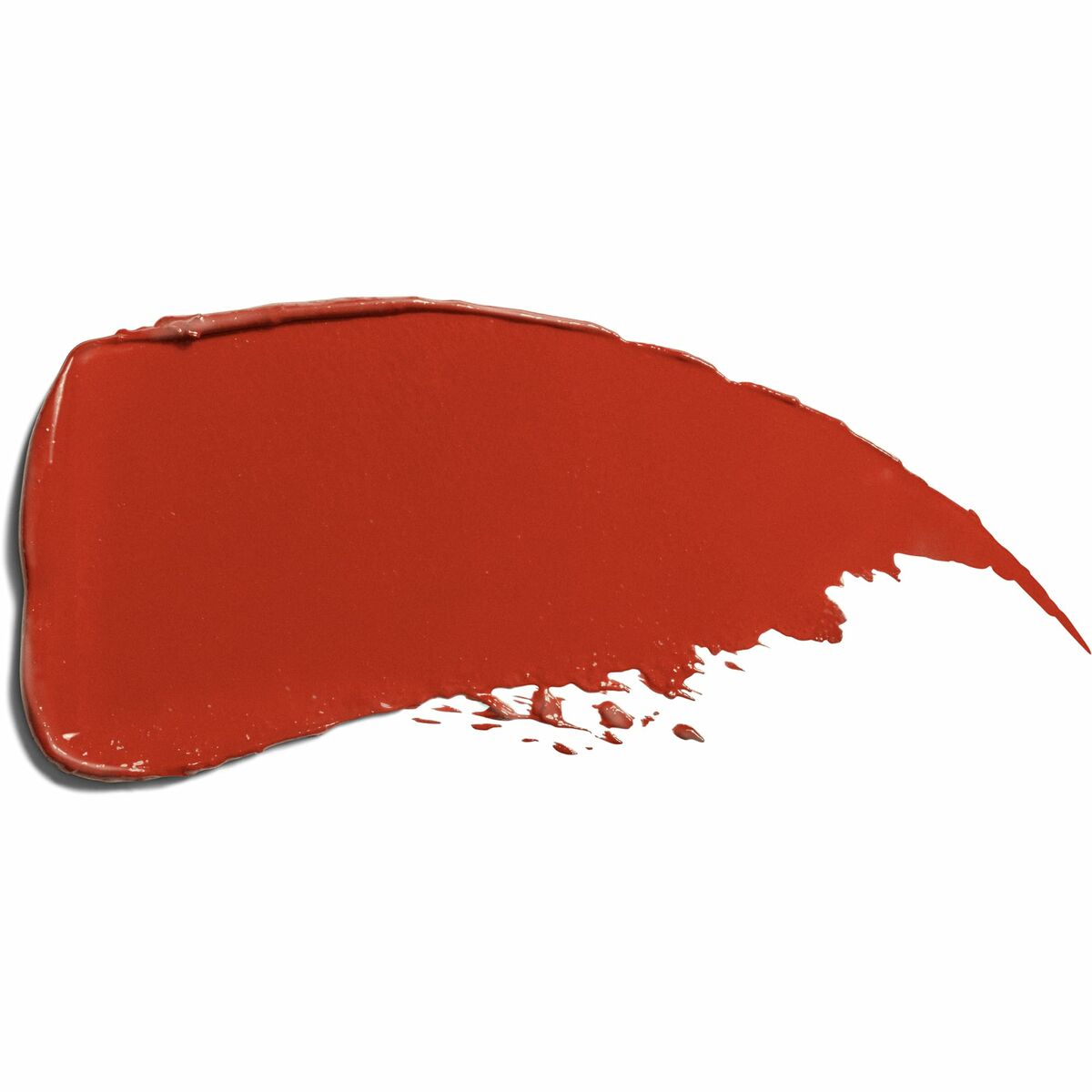 Swatch of Shiseido Technosatin Nº 414 lipstick in a vibrant red shade, perfect for enhancing your beauty.