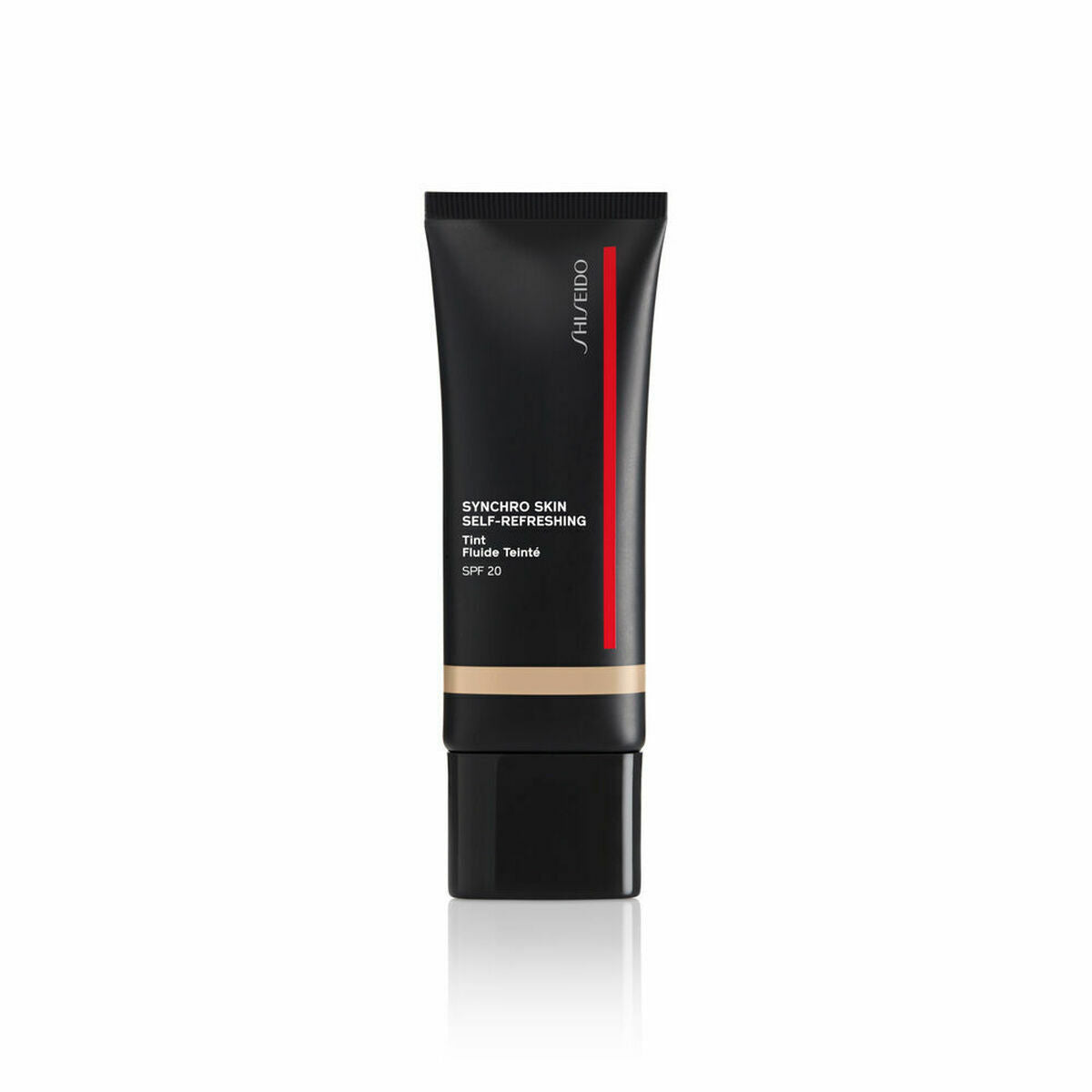 Base de Maquillage Crémeuse Shiseido Synchro Skin Refreshing 30 ml, produit de maquillage avec SPF 20.
