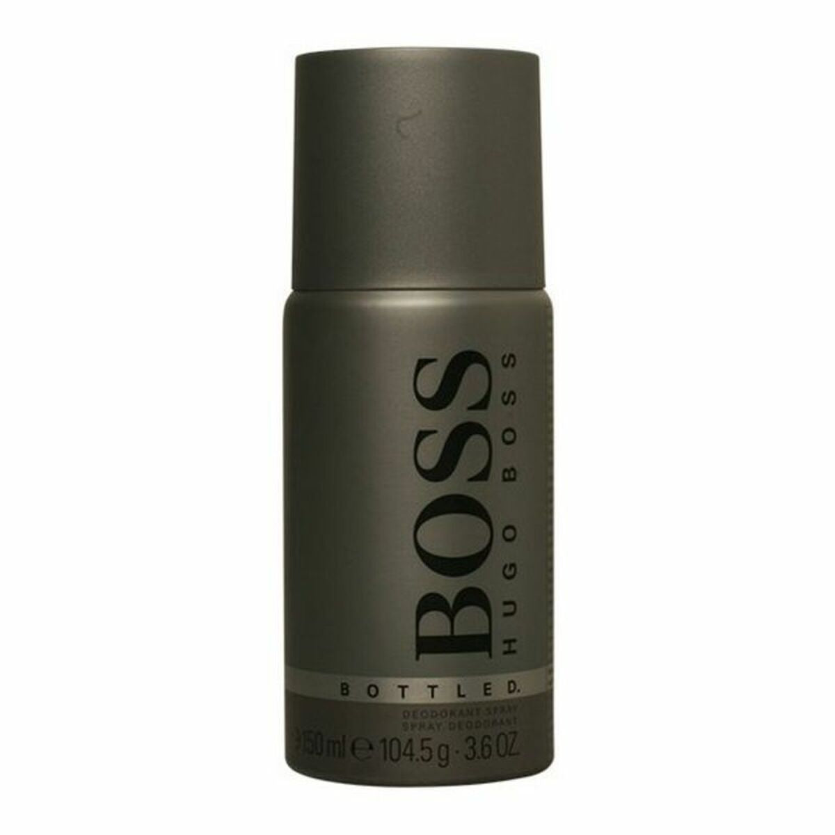 Spray déodorant Hugo Boss Boss Bottled, 150ml, produit de soin du corps de qualité, parfum élégant pour l'hygiène personnelle.