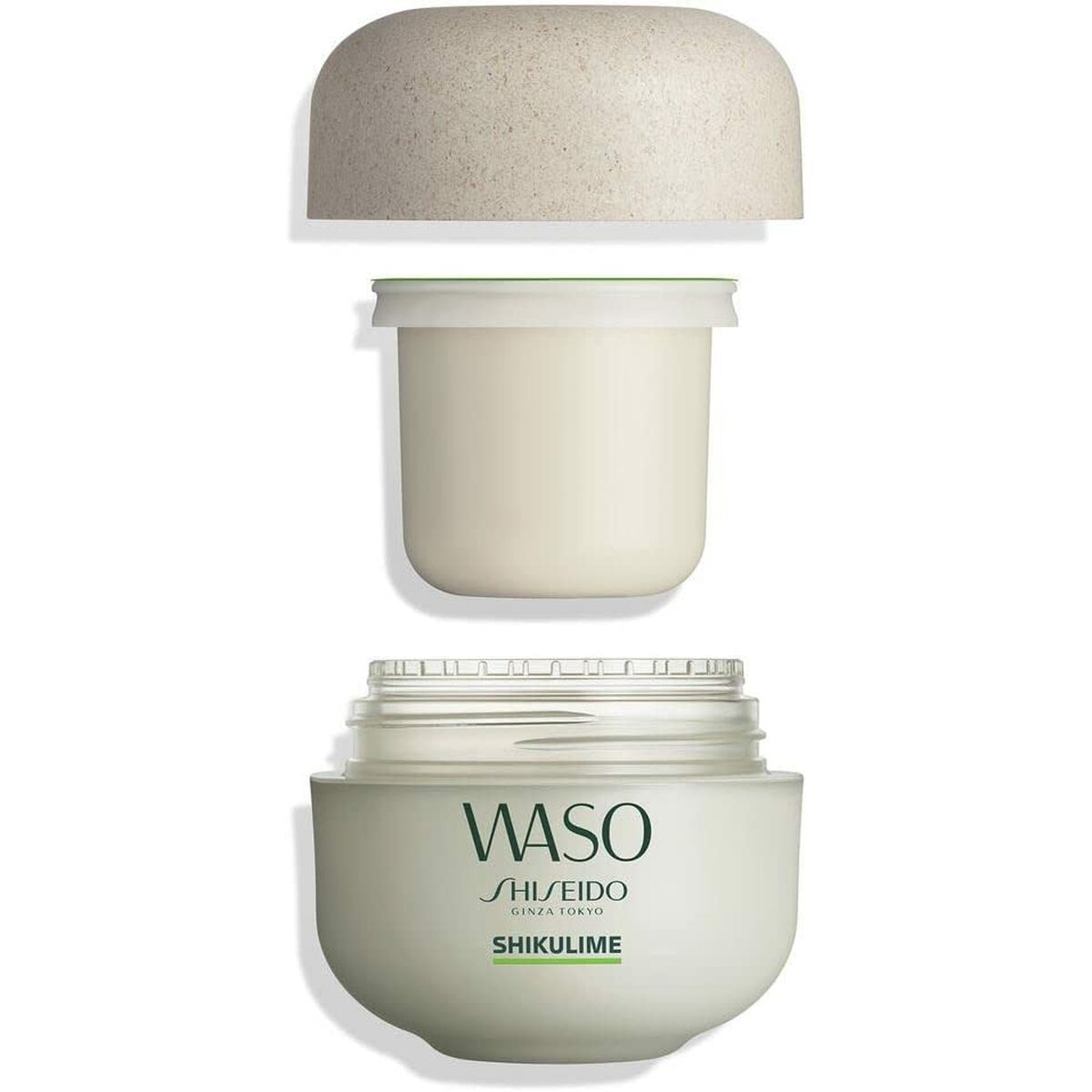 Masque hydratant Shiseido Waso Shikulime, 50 ml, emballage durable, cosmétique végan, pour soin de la peau normale.