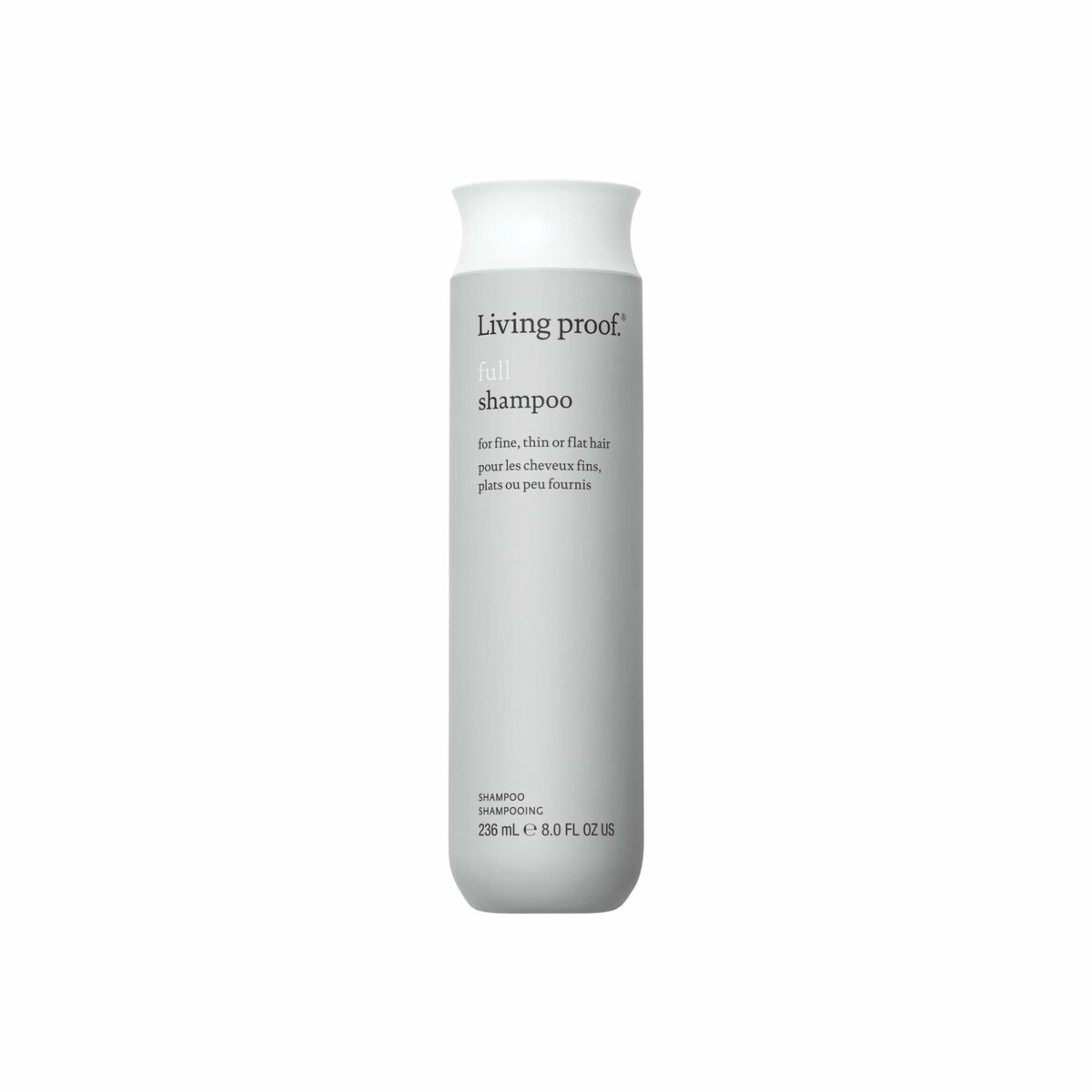 Living Proof FULL shampoo 236 ml bottle for fine, thin, or flat hair, unisex, cruelty-free formula.