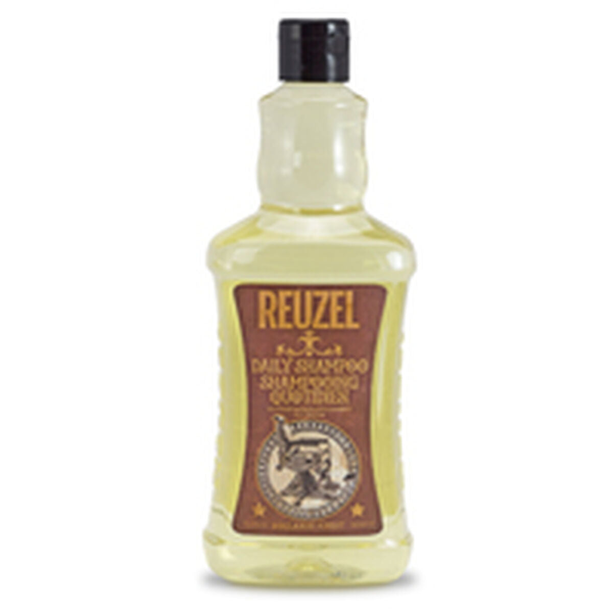 Bouteille de shampooing à utilisation quotidienne Reuzel Haarpflege 1 L, hydratant et nettoyant pour cheveux normaux.