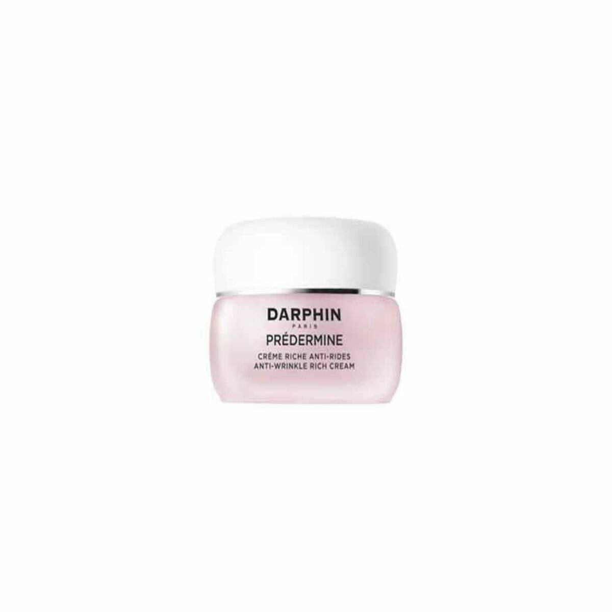 Darphin Prédermine anti-wrinkle rich cream 50 ml in a white jar, ideal for daily skincare.