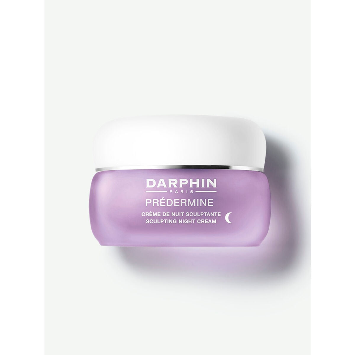 Crème de nuit Darphin 50 ml sculpting night cream in a purple jar for women, enhances beauty and toning effects.