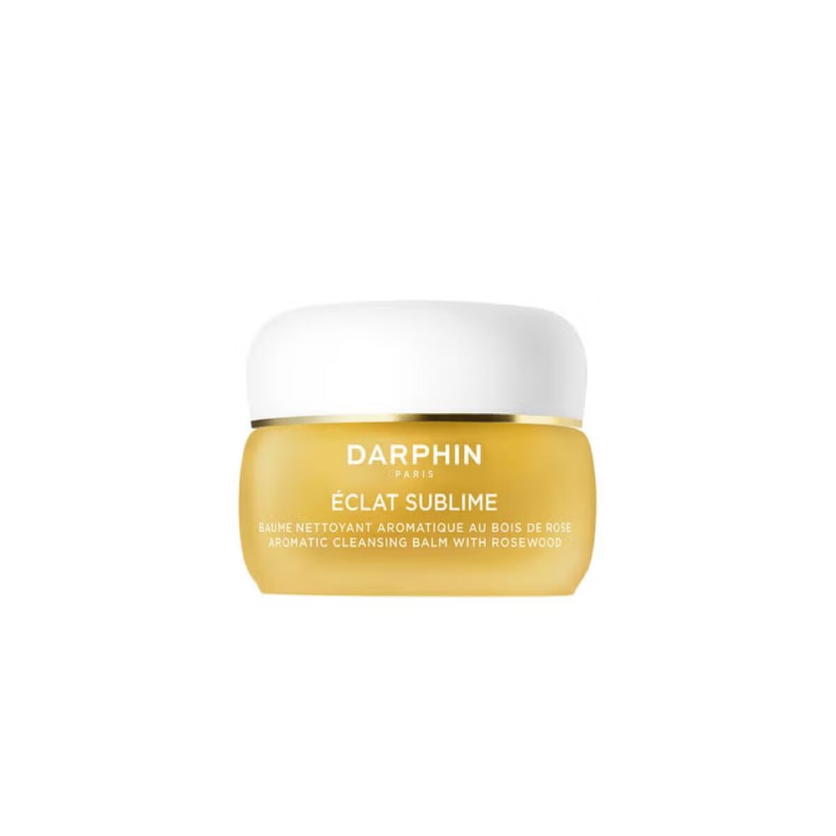 Soin nettoyant Darphin ÉCLAT SUBLIME, baume nettoyant aromatique au bois de rose, cosmétique unisexe de luxe.