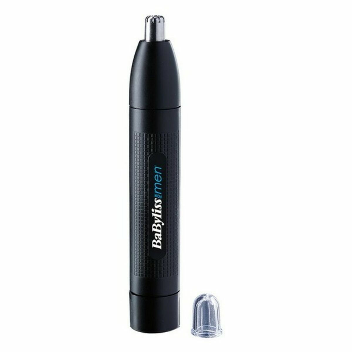 Rasoir Nez et Oreille Babyliss E650E, unisexe, résistant à l'eau, pile, couleur noire.