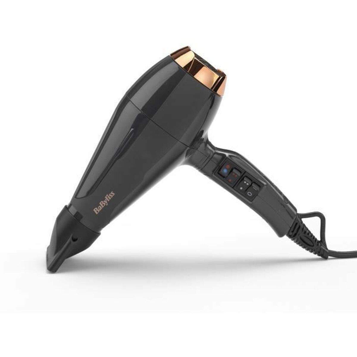 Sèche-cheveux Babyliss 6719DE noir et gris de 2200 W avec diffuseur et boutons de contrôle