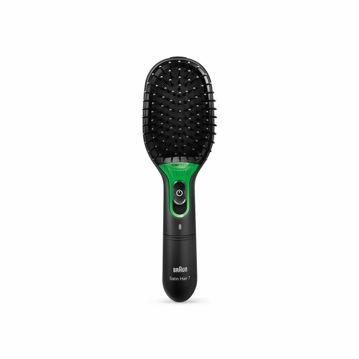 Brosse de Lissage Braun BR710E Noir pour des cheveux lisses et brillants, design ergonomique et confortable.