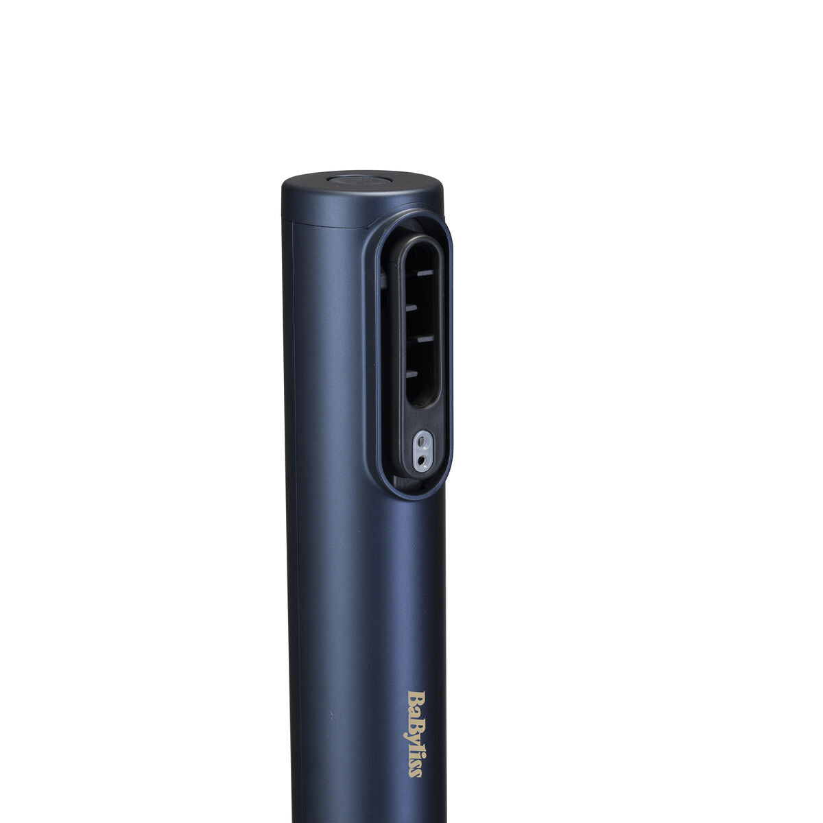 Close-up of the Babyliss AS6550E hair dryer nozzle, showcasing its sleek design and quality craftsmanship.