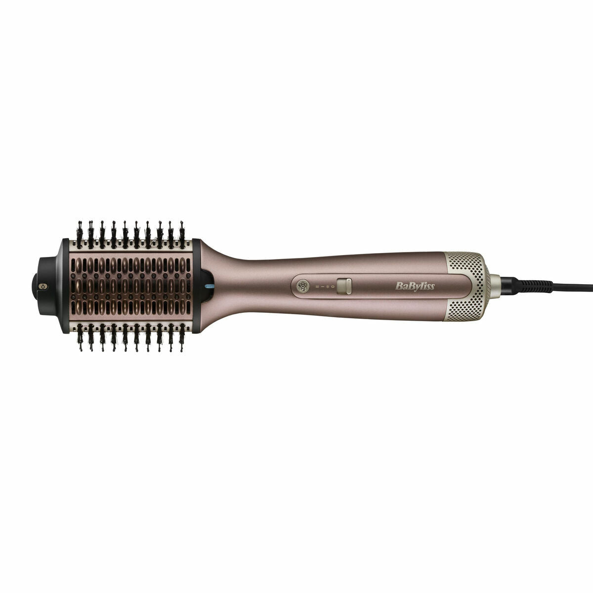 Brosse à coiffer Babyliss AS95E en Noir Champagne, 1000W, pour coiffure rapide et efficace.