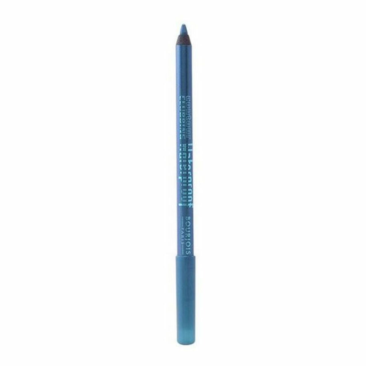 Crayon pour les yeux Contour Clubbing Bourjois en bleu, résistant à l'eau, idéal pour un look séduisant.
