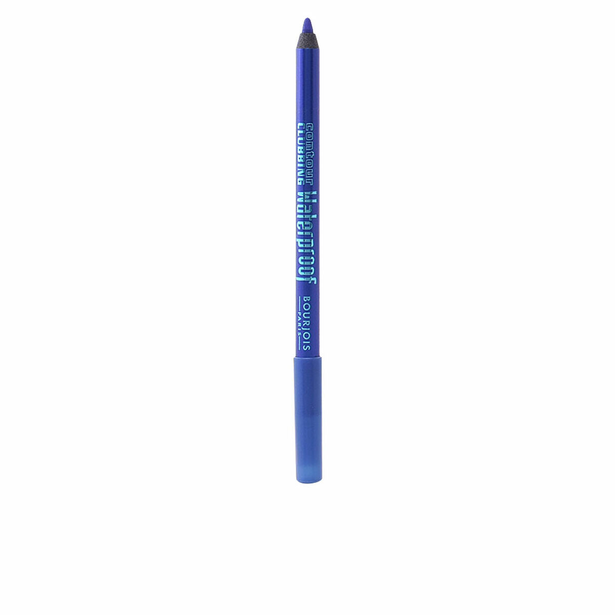Crayon pour les yeux Contour Clubbing Bourjois en bleu, waterproof et idéal pour un look glamour.