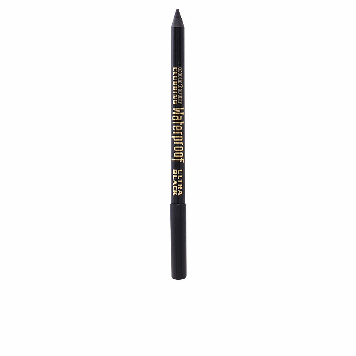 Crayon pour les yeux Contour Clubbing Bourjois en noir waterproof pour un look captivant.