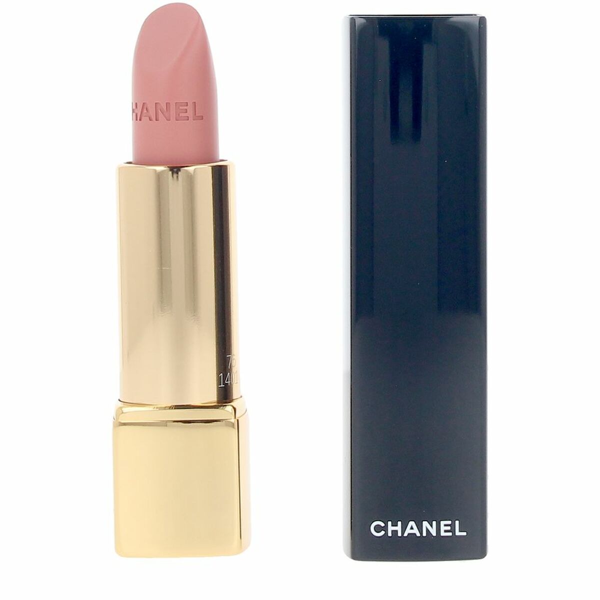 Rouge à lèvres Chanel ROUGE ALLURE Beige 3,6 g avec emballage élégant, idéal pour tous les types de peau.