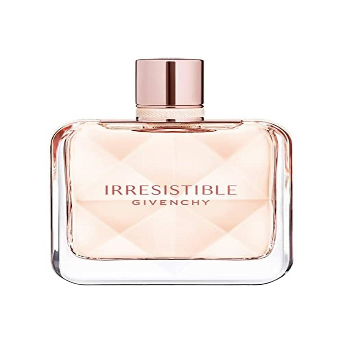Givenchy Irresistible EDT 80 ml perfume bottle showcasing its elegant design and feminine essence.