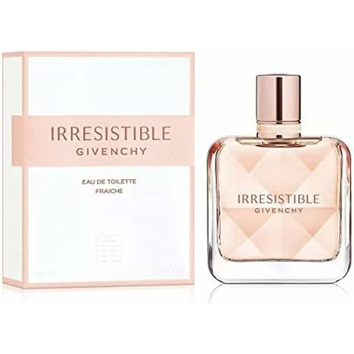 Parfum Femme Givenchy Irresistible EDT 80 ml, flacon élégant avec boîte, fragrance féminine et authentique.