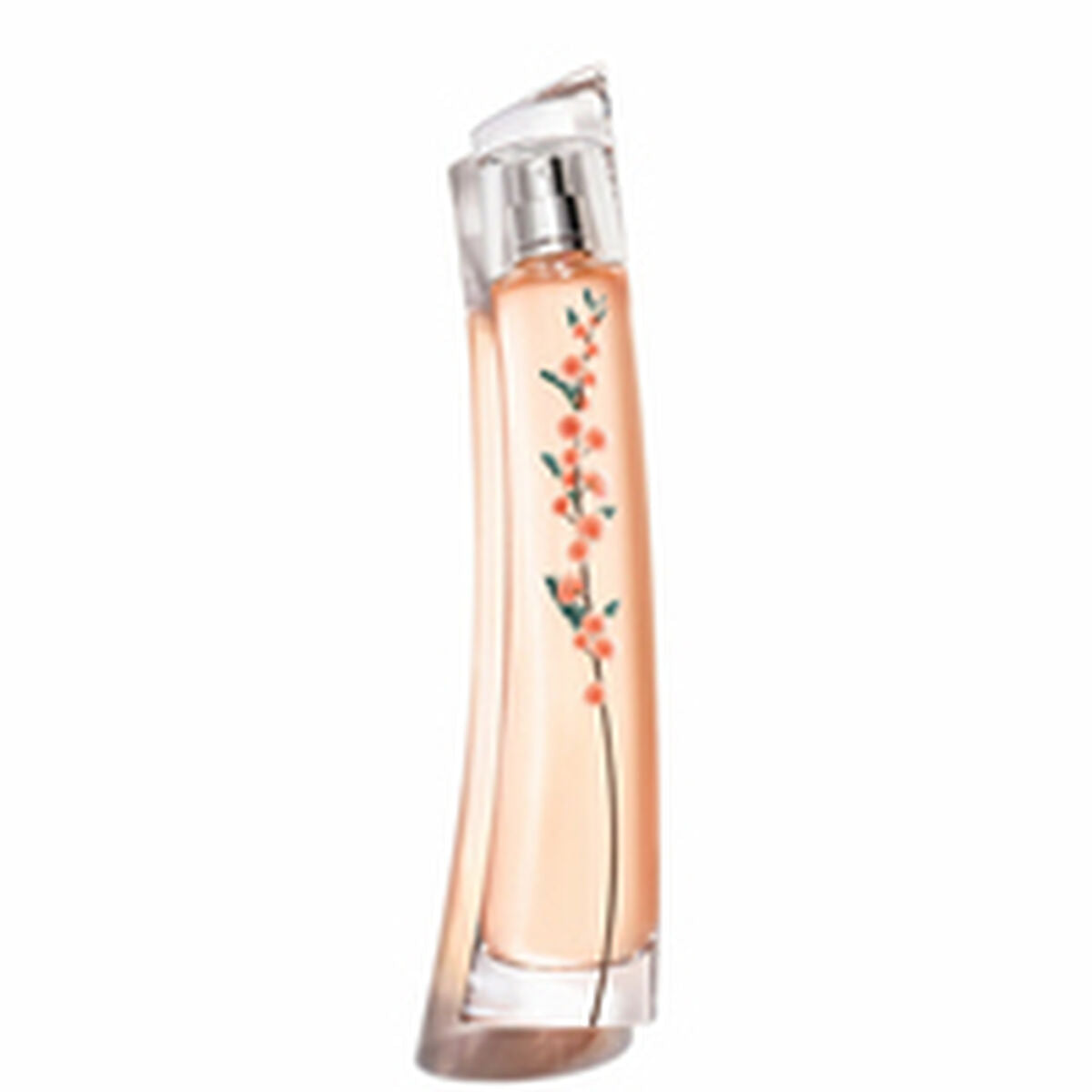 Parfum Femme Kenzo FLOWER BY KENZO EDP 75 ml avec un flacon élégant et une fleur stylisée.