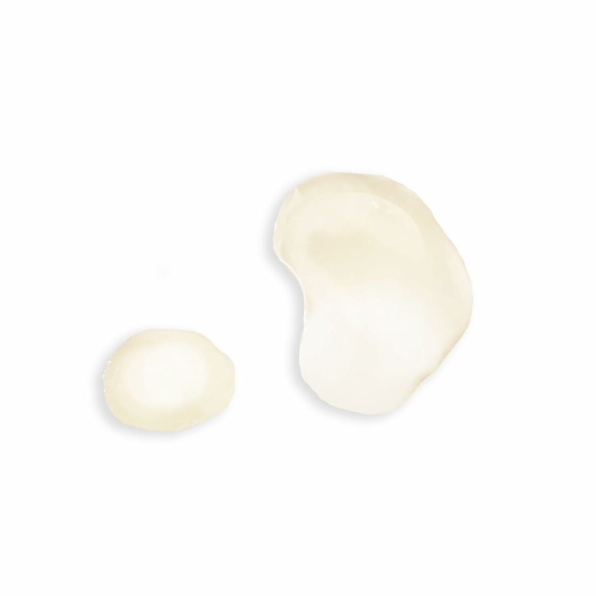 Textured drops of Melvita L'OR ROSE body lotion showcasing its smooth and creamy consistency.