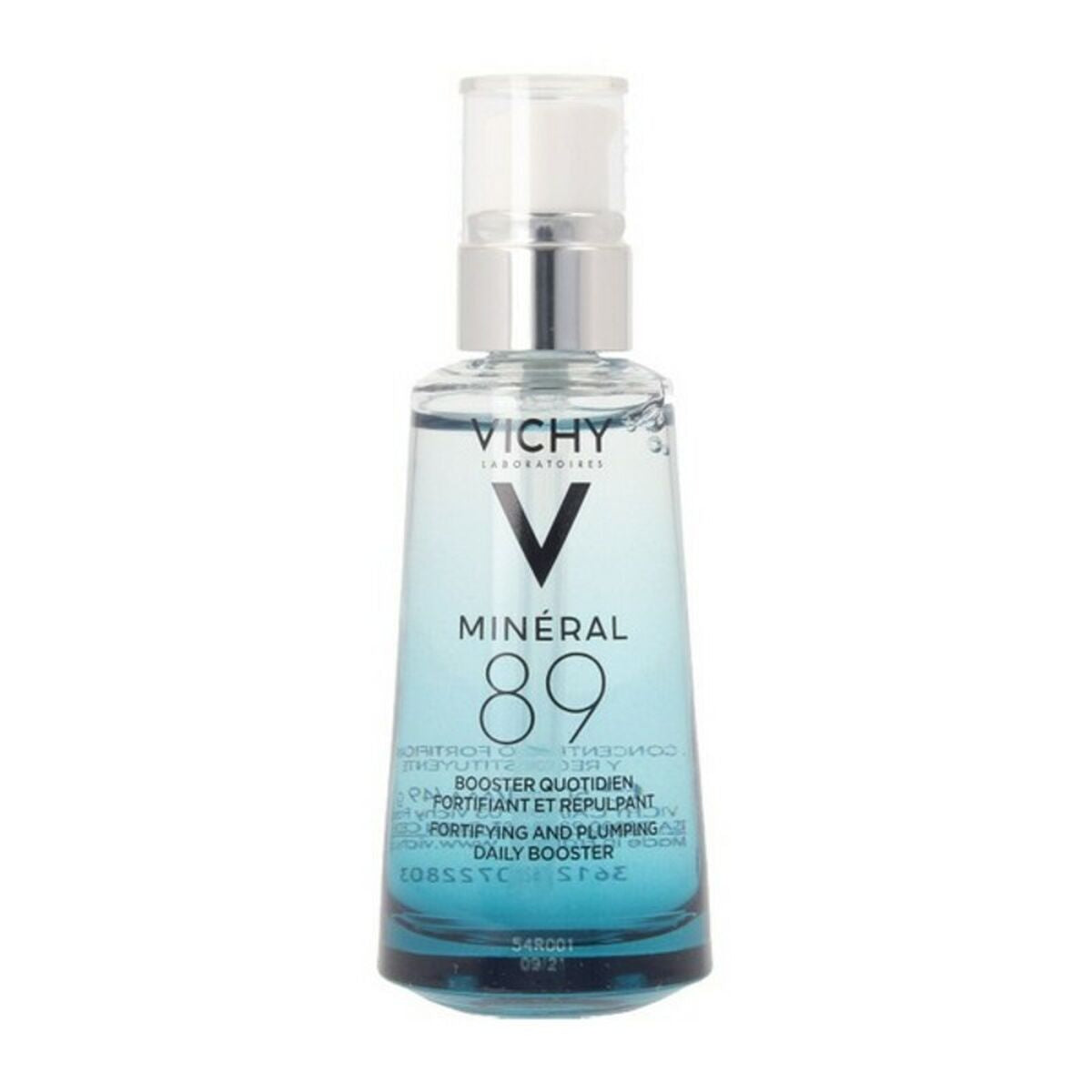 Sérum hydratant Vichy Mineral 89 50 ml, unisexe, cosmétique fortifiant et repulpant.