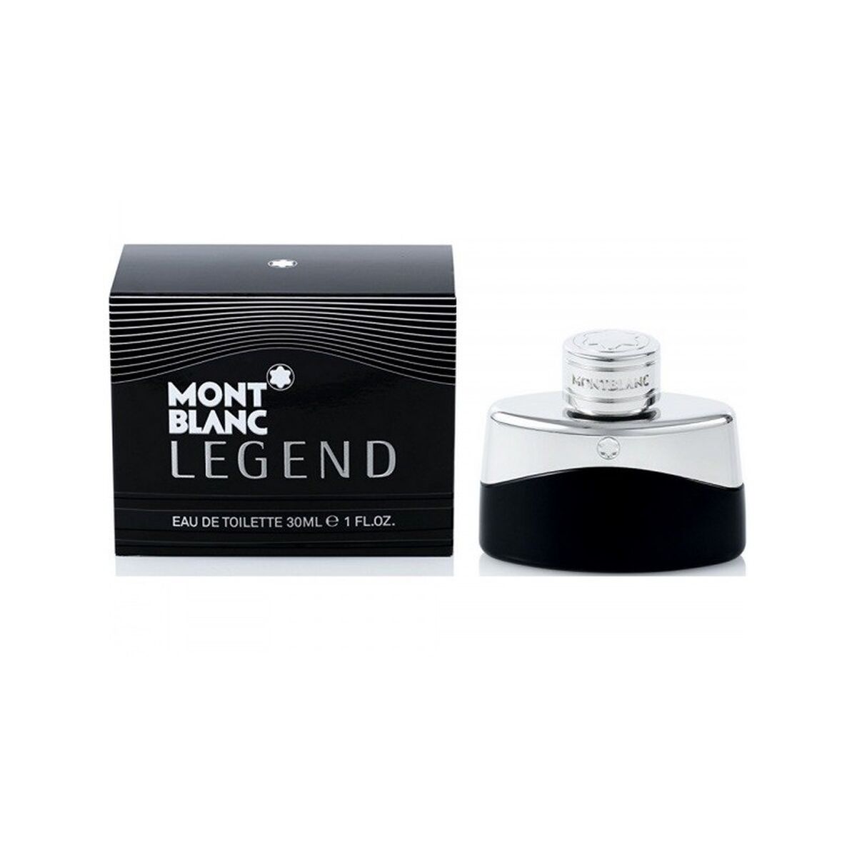 Montblanc Legend EDT 30 ml for men, elegant packaging and bottle design showcasing authentic fragrance.
