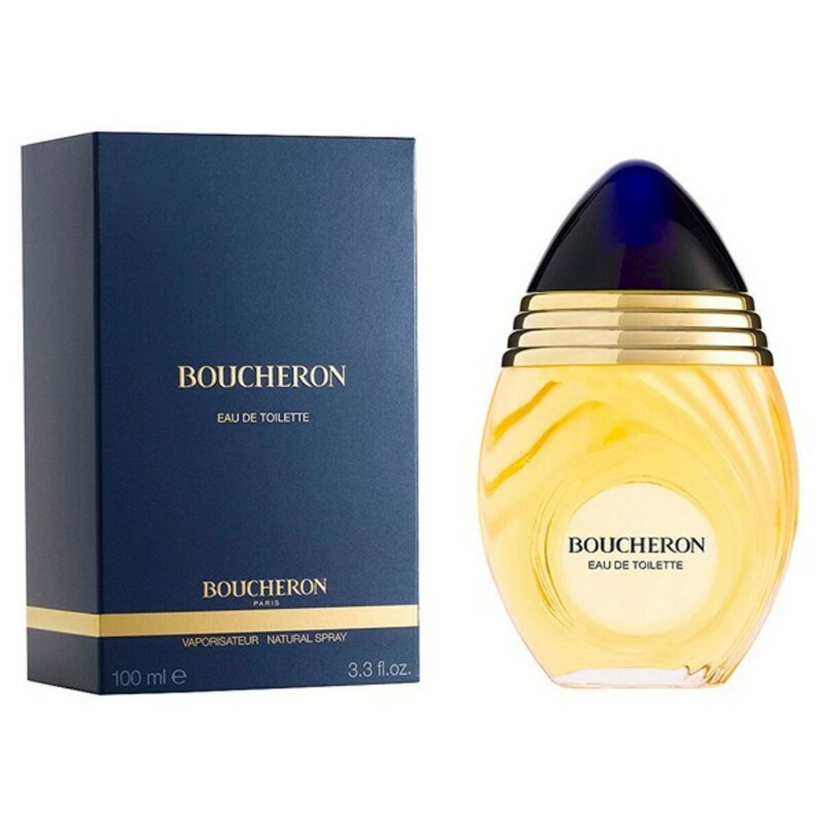 Boucheron Femme EDT 100ml in a stylish bottle and box, perfect fragrance for women, exuding femininity.