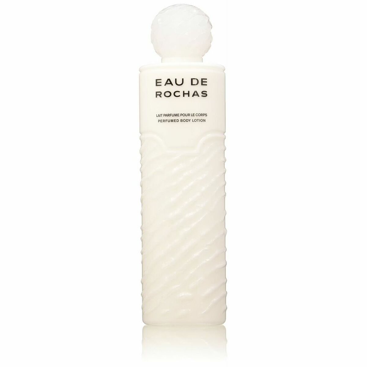 Lotion corporelle Eau de Rochas en flacon 500 ml, idéal pour une hydratation élégante et raffinée.