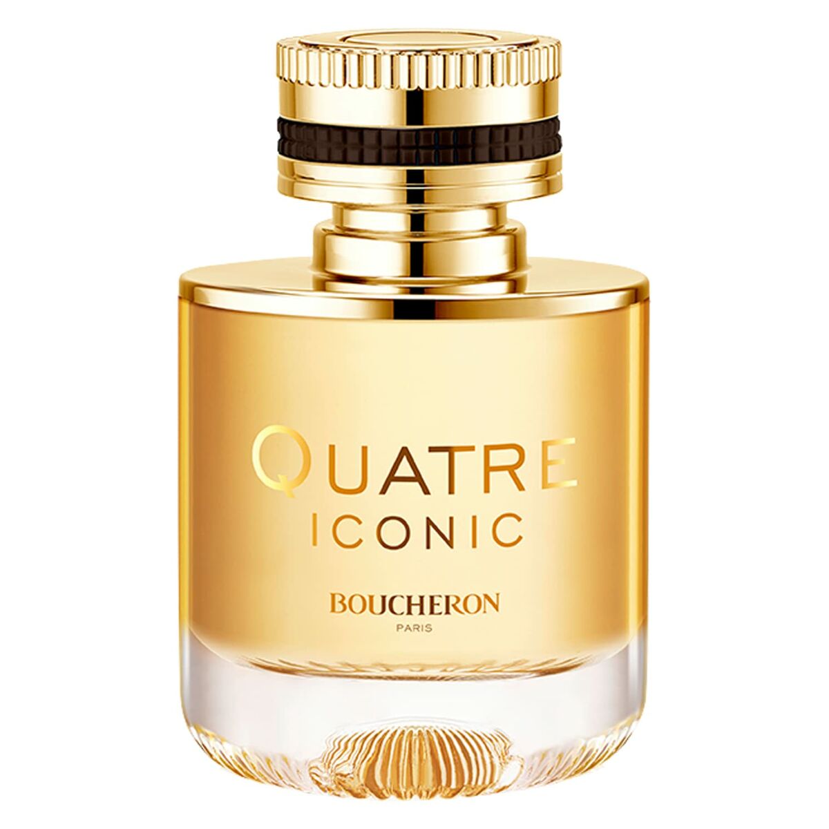 Flacon de parfum Parfum Femme Boucheron Quatre Iconic 50 ml, élégant et authentique, contenu eau de parfum.