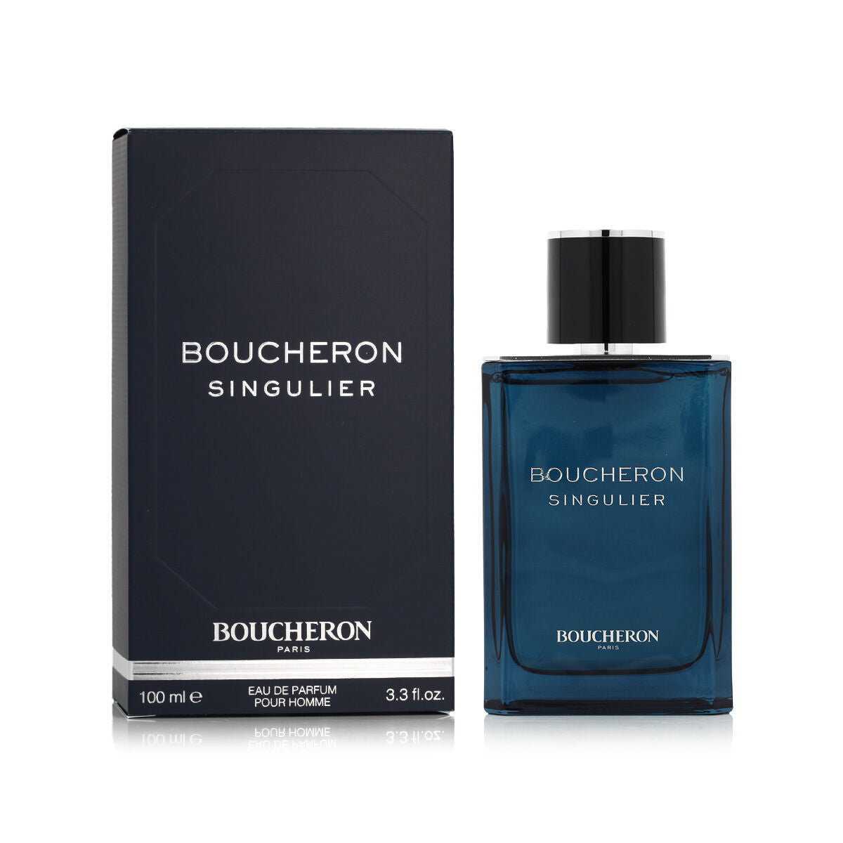 Parfum Homme Boucheron Singulier EDP 100ml, packaging and bottle for an authentic and memorable fragrance experience.