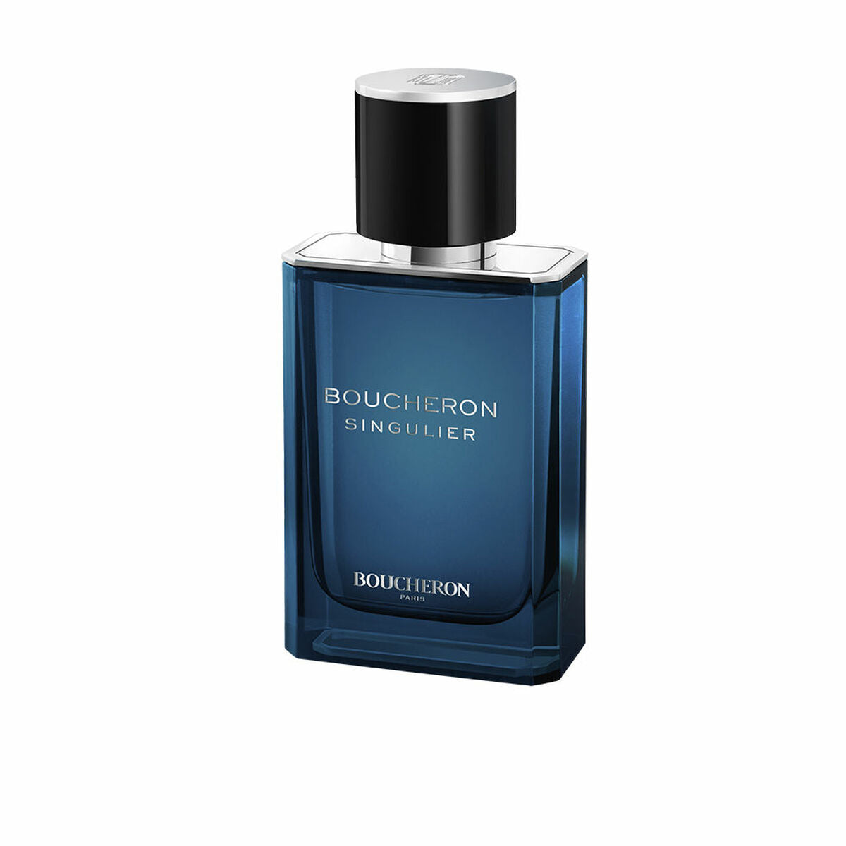 Boucheron Singulier EDP for men, blue glass bottle, 50ml fragrance, authentic designer perfume.